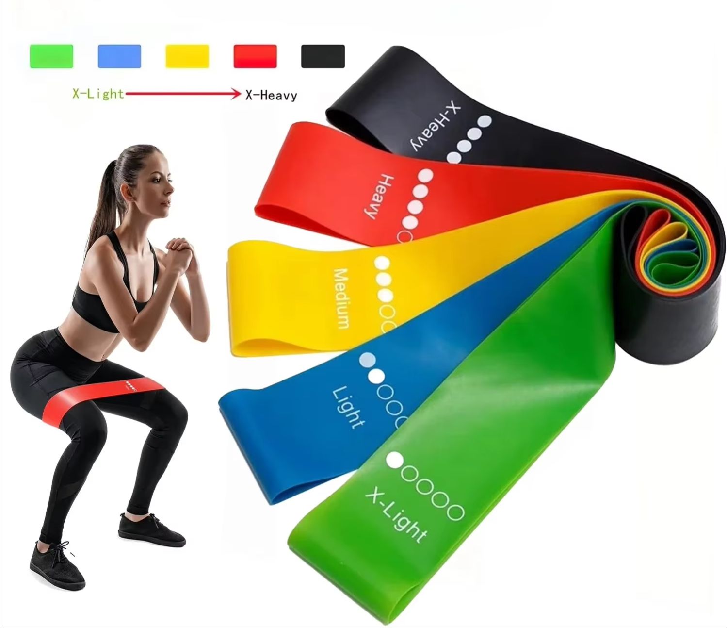 Crossfit Training Gear - Peralatan Latihan Kebugaran Portabel 5 Tingkat,