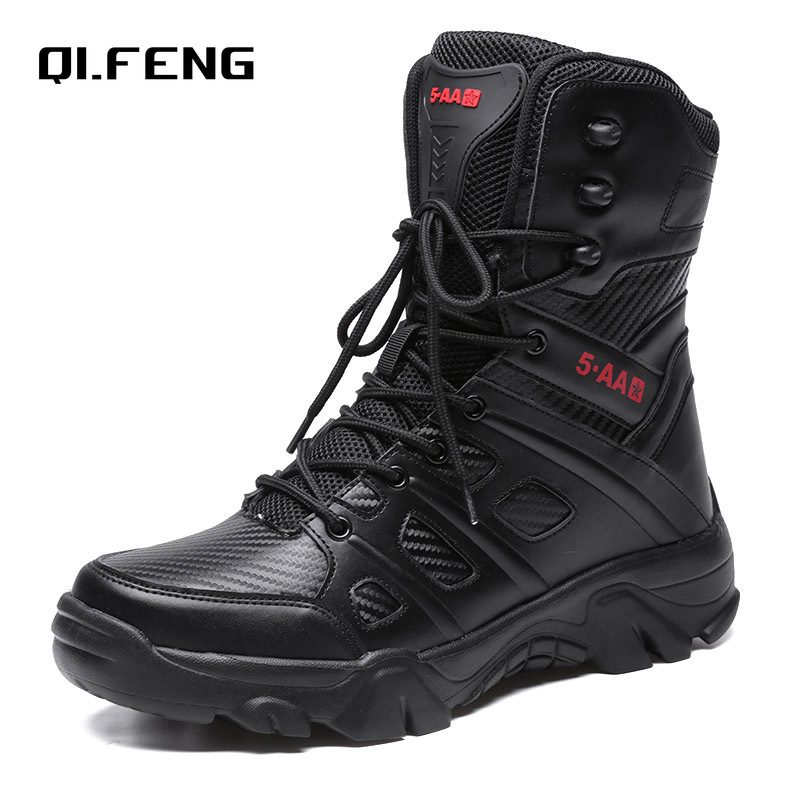 Crossfit Male - Sepatu bot taktis untuk pria, sepatu