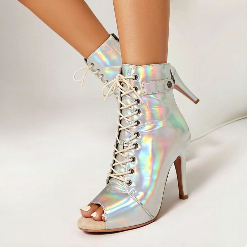 Crossfit Lady - Sepatu Dansa Hak Tinggi Seksi Fashion
