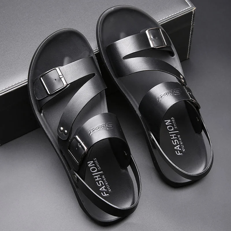 Sandal pantai kulit PU pria, K - Crossfit Male ulasan dan harga