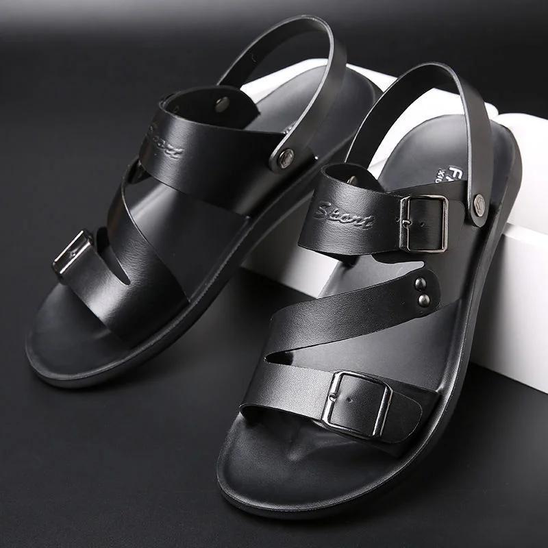 Sandal pantai kulit PU pria, K - Crossfit Male ulasan dan harga